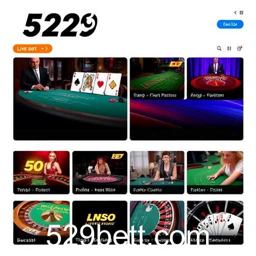 Explorando a Categoria 'Live Casino' no 529bet
